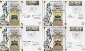 Signed cover collection commemorating The Bicentenary of the Funeral of Horatio Lord Viscount