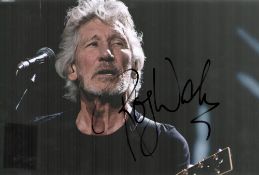 Roger Waters signed 12x8 inch colour photo. George Roger Waters (born 6 September 1943) is an