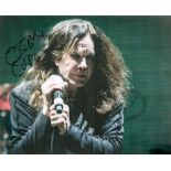 Ozzy Osbourne signed 10x8 inch colour photo. John Michael Ozzy Osbourne (born 3 December 1948) is an
