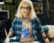 Wayne’s World Actor, Dana Carvey signed 10x8 inch colour photograph signed in blue ink, pictured