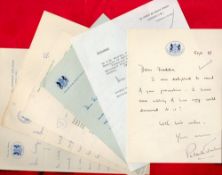 Sir Frederick Kearns collection includes 100s of political letters from both UK and Abroad