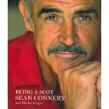 Sean Connery and George Lazenby signed hardback book title Being a Scot Sean Connery signatures on