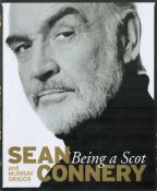 Sean Connery signed softback book titled Being a Scot signature on the inside title page. Good