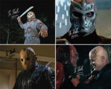 Blowout Sale! Lot of 4 Kane Hodder hand signed 10x8 photos. This beautiful lot of 4 hand signed