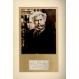 Anthony Quayle (1913-1989) Actor Signed Vintage Album Page Double Mounted 11x16 Photo Display.