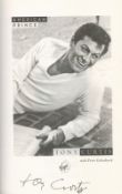 Actor, Tony Curtis signed hardback book titled- American Prince: My autobiography. This lovely