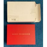 Alex Ferguson signed Limited Edition hardback book titled Alex Ferguson My Autobiography leather