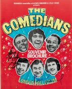 The Comedians 1972 London Palladium Programme Fully Signed By Charlie Williams (1927-2006), Ken