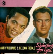 Danny Williams And Nelson Riddle Singers 1962 Lp Record 'Swinging For You' Signed By Danny