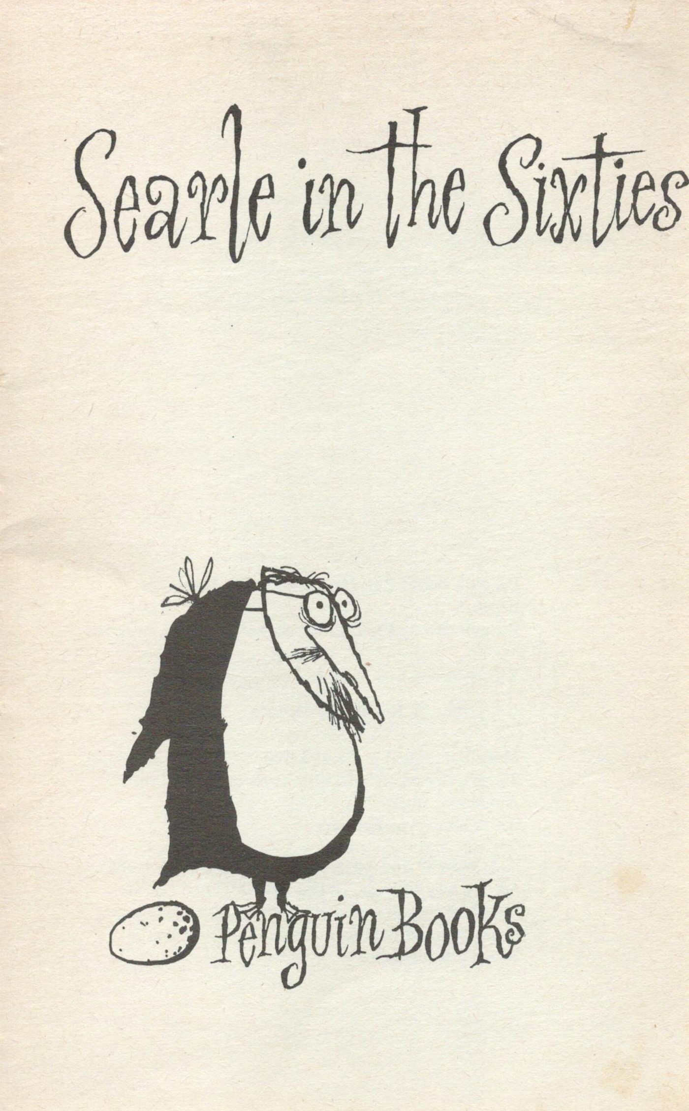 Searle in the Sixties by Ronald Searle Softback Book 1964 First Edition published by Penguin Books - Image 2 of 3