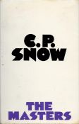 The Masters by C P Snow Hardback Book 1972 edition unknown published by Macmillan London Ltd some
