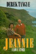 Signed Book Derek Tangye Jeannie A Love Story Hardback Book 1988 First Edition Signed by Derek