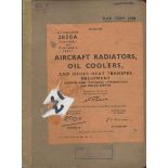Aircraft Radiators, Oil Coolers, And Other Heat Transfer Equipment Hardback Book 1949 edition
