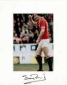 Stuart Pearson Signed Manchester United 8x10 Mounted Photo. Good condition. All autographs come with