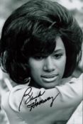 Singer Brenda Holloway signed 12x8 black and white vintage photo. Good condition. All autographs