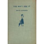 The Way I See It by David Langdon Hardback Book date and edition unknown published by Hutchinson and