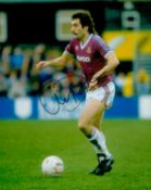 Alan Devonshire Signed West Ham 8x10 Photo. Good condition. All autographs come with a Certificate