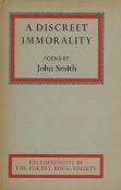 Signed Book John Smith A Discreet Immorality Hardback Book 1965 First Edition published by Rupert