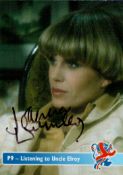 Joanna Lumley Actress Signed 'The New Avengers' Strictly Ink Card. Good condition. All autographs