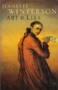 Signed Book Jeanette Winterson Art and Lies A Piece for Three Voices and A Bawd Hardback Book 1994