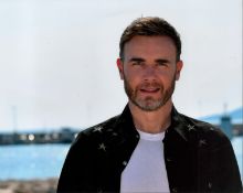 Gary Barlow signed 10x8 colour photo. Good condition. All autographs come with a Certificate of