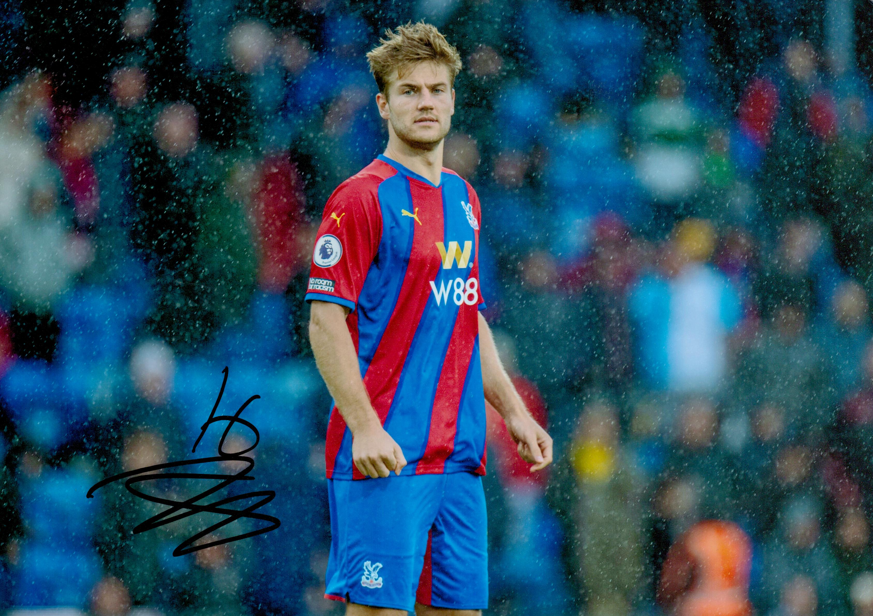 Joachim Anderson Signed Crystal Palace 8x12 Photo. Good condition. All autographs come with a