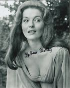 Barbara Shelly (The Gorgon) Signed 10x8 Black and White Photo. Great Signature. Good condition.