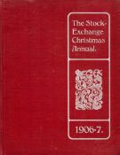 Stock Exchange Christmas Annual 1906 7 edited by W A Morgan Hardback Book 1907 edition unknown