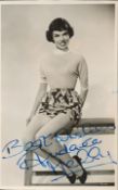 Andree Melly (Brides of Dracula) Signed 5x3 Vintage Black and White Photo. Andree was also the