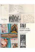Actor, Bessie Love personal collection of 9 signed vintage books. These books are from famous