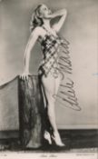 Adele Mara Signed 5x3 Vintage Black and White Photo. Fantastic Signature. Adele Mara (April 28, 1923