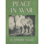 Peace in War by Edward Seago Hardback Book 1944 Second Edition published by Collins some ageing.