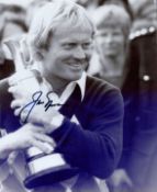 Jack Nicklaus signed 10x8 black and white photo. Good condition. All autographs come with a