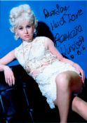 Barbara Windsor (1937 2020) Carry On Actress Signed Photo. Good condition. All autographs come