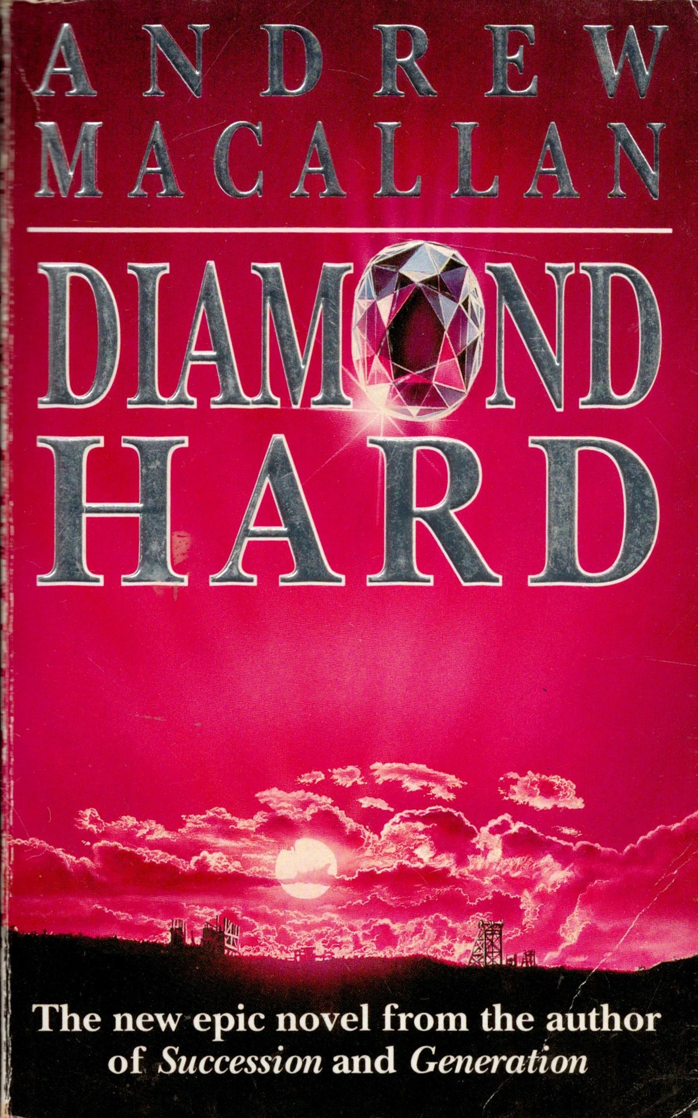 Signed Book Andrew Macallan Diamond Hard Softback Book 1991 First Edition Signed by Andrew