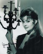 Yvonne Monlaur (Brides of Dracula) Signed 10x8 Black and White Photo. Fantastic Signature. Good