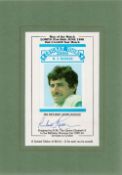 Cricket Sir Richard John Hadlee Signed Limited Edition 61/86 Man of the Match Mount for Lords 21st