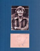 Harry Griffiths (1931 1978) Signed Album Page 12x16 Mounted Swansea Photo. Good condition. All