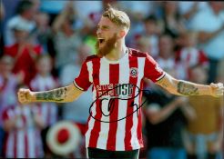 Oli Mcburnie Signed Sheffield United 8x12 Photo. Good condition. All autographs come with a