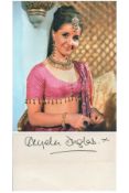 Actor, Angela Douglas Carry On signature piece featuring a 10x8 colour photograph and a signed white