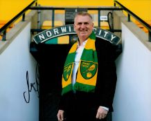 Dean Smith Signed Norwich City 8x10 Photo. Good condition. All autographs come with a Certificate of