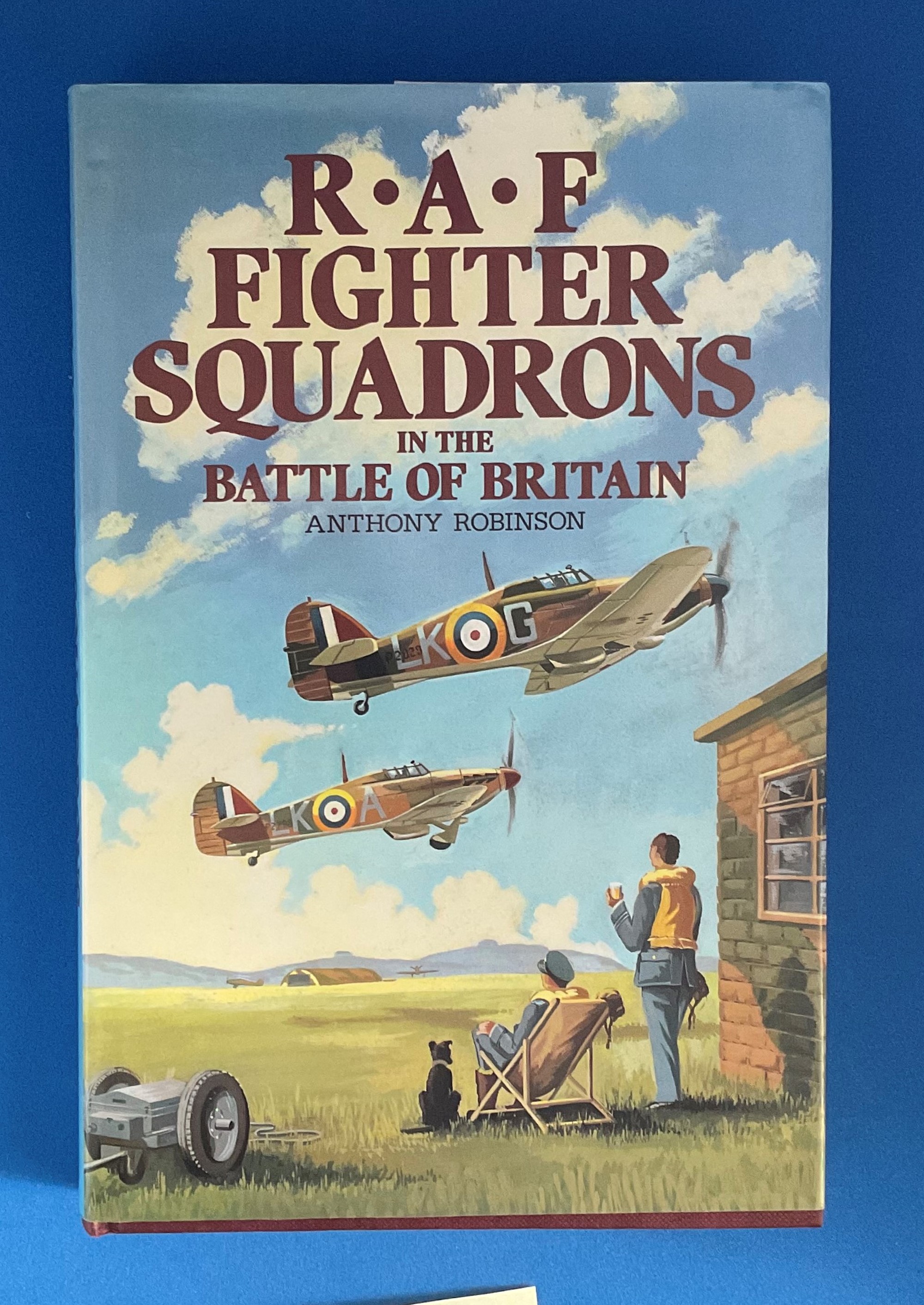 WW2 Battle of Britain Pilots Signed RAF Fighter Squadrons in the Battle of Britain Hardback Book. - Image 2 of 2