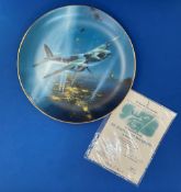 Wanbury Mint The Classic RAF Aircraft De Havilland Mosquito Decorative Plate, 1 of 12 Produced.