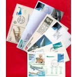 Collection of 6 FDC's Including Concorde, Atlantic Flights, RAF Covers, All Contain Stamps and