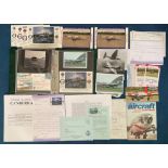 RAF Canberra Collection of Postcards, A Signed FDC, Info and Related Photos. EJA(s)12 Cover Signed