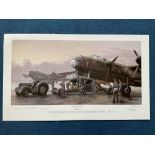 World War II Preparing for the Tirpitz multi signed 31x20 Print Artist Proof 18 25 by the artist