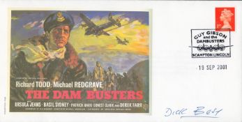 Richard (Dick) Best (Feature Film Editor for Dambusters Film) Signed Dambusters FDC. 29 of 30 Covers