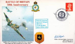 50th Anniversary Battle of Britain. Cover illustrates Spitfires of No. 92 Sqn., operation from