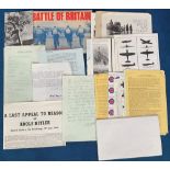 WW2 Superb Battle of Britain Collection Containing Secret Combat Reports, Operational Reports, The