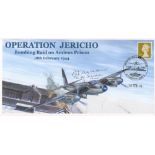 ‘Operation Jericho’ Mosquito bombing Raid on Amiens Prison, 18th February 1944. DL size envelope